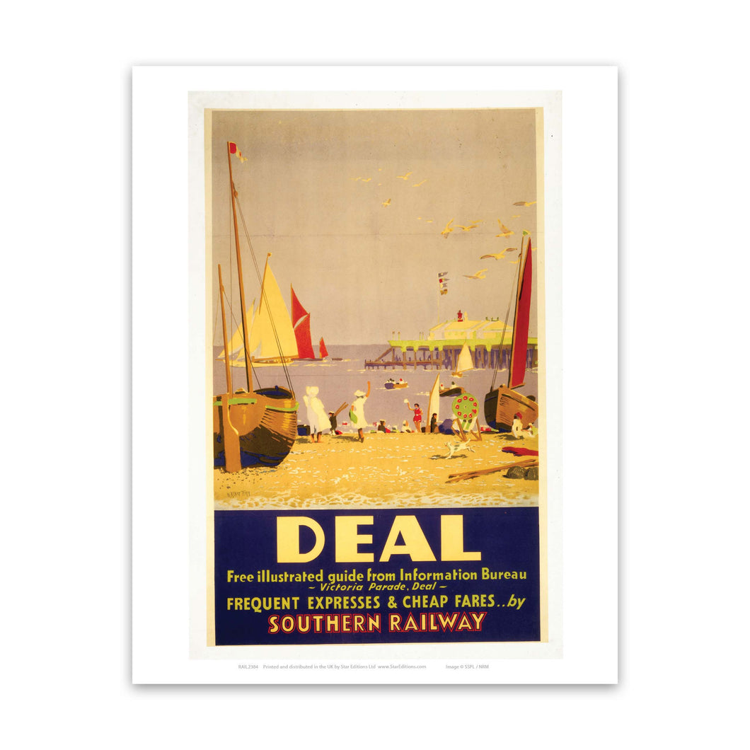 Deal Southern Railway Art Print