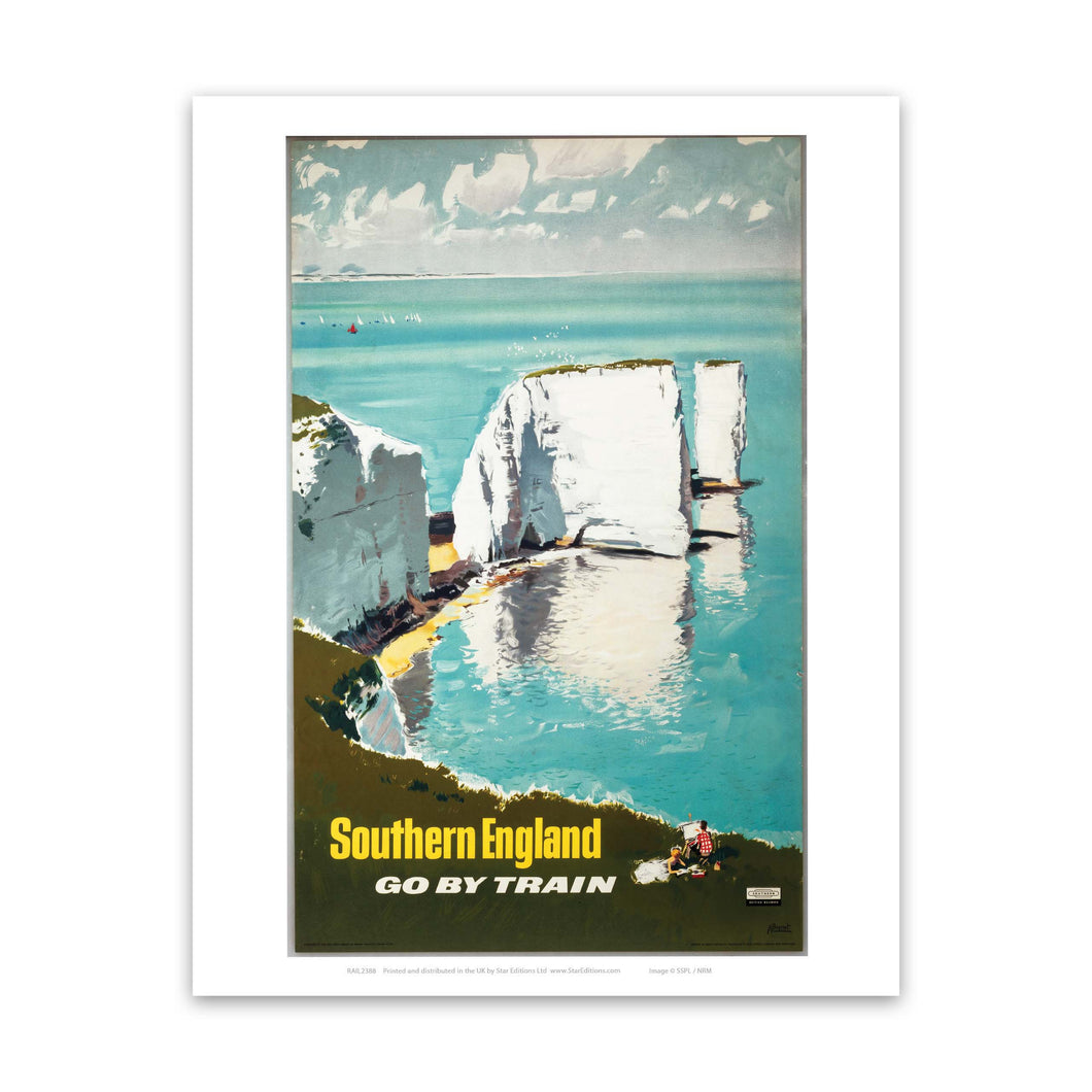 Southern - England Go By Train Art Print