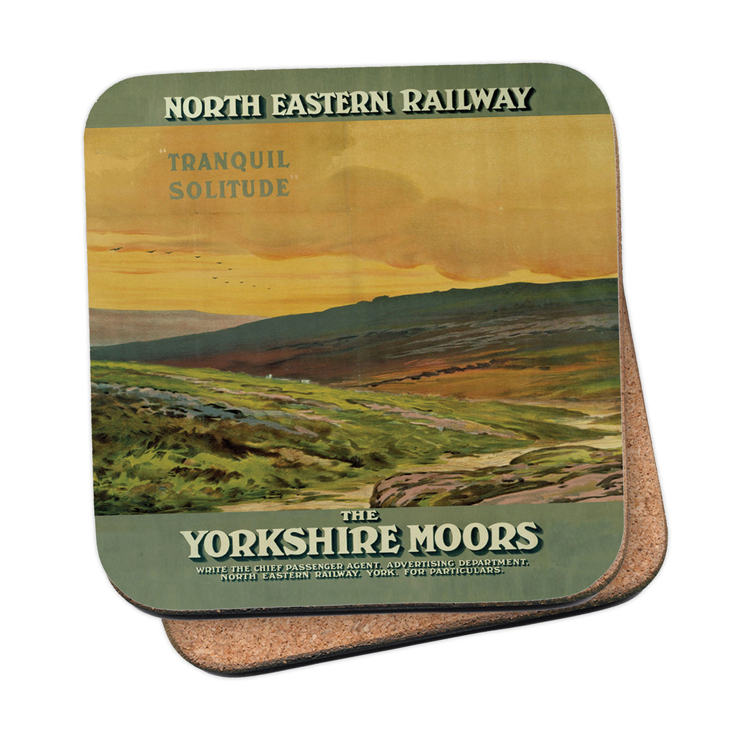 The Yorkshire Moors, Tranquil Solitude Coaster