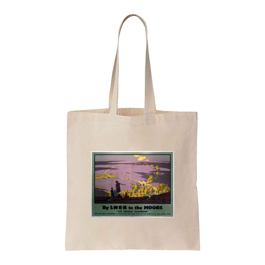 By LNER to the Moors - Canvas Tote Bag