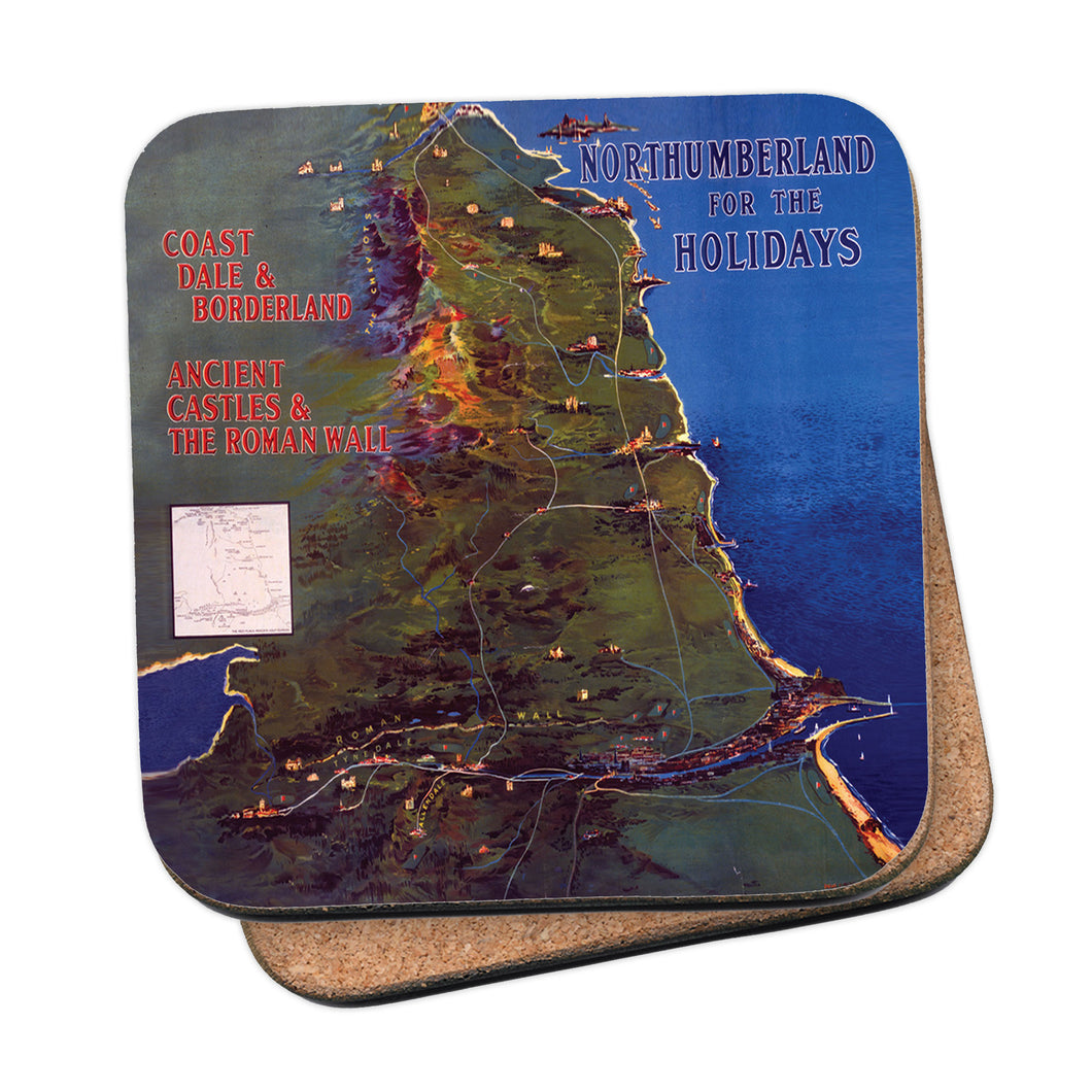 Northumberland for the Holidays Coaster