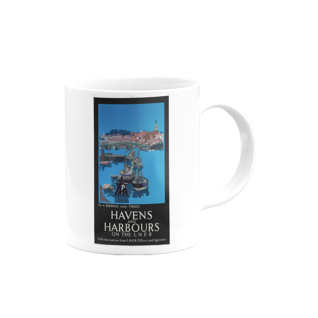 Havens and Harbours No 3 Berwick upon Tweed - LNER Mug