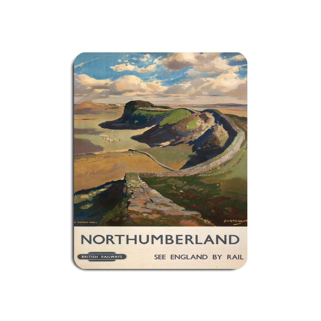 Northumberland, The Roman Wall - Mouse Mat
