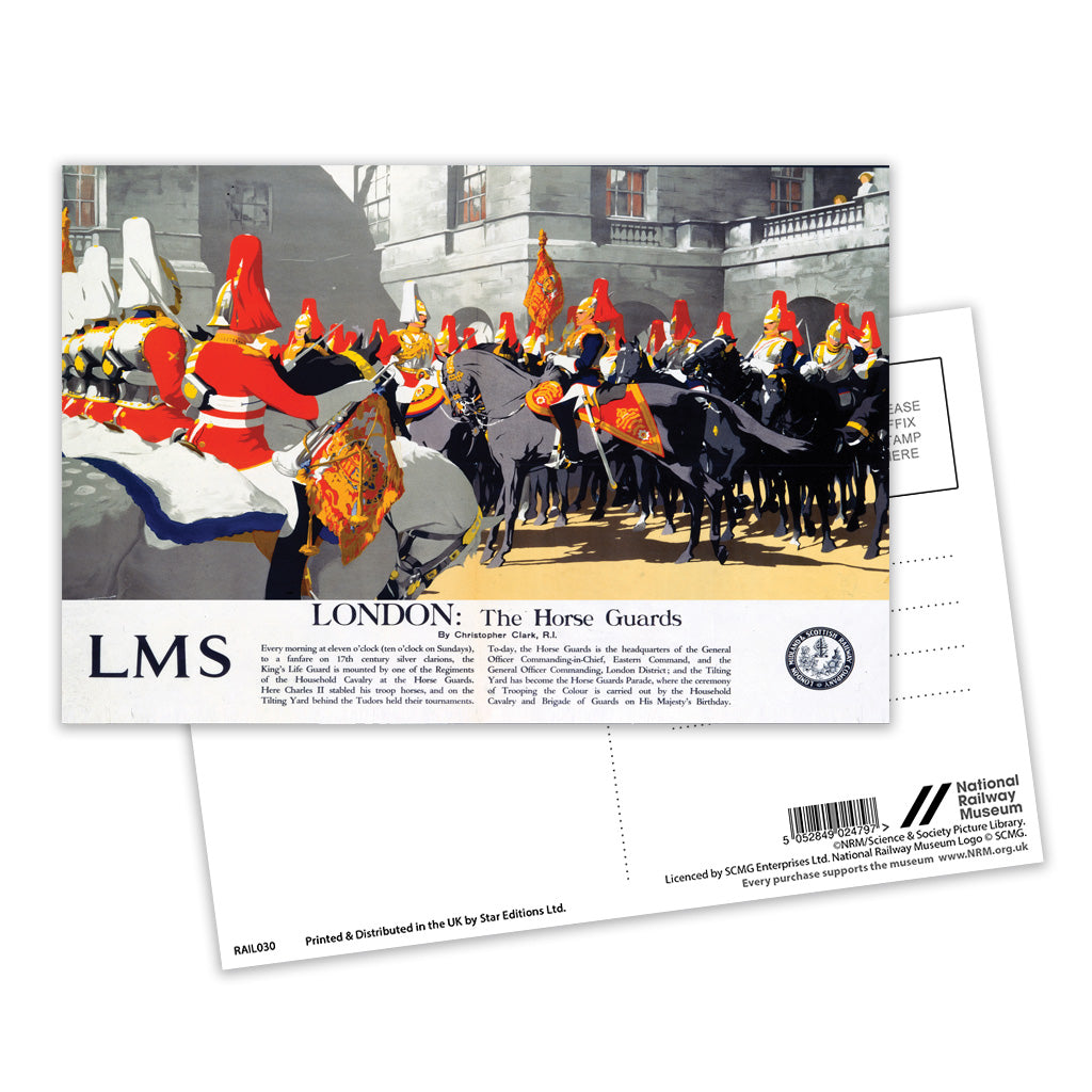 London: The Horse Guards Postcard Pack of 8