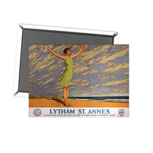 Lytham St Annes Fridge Magnet