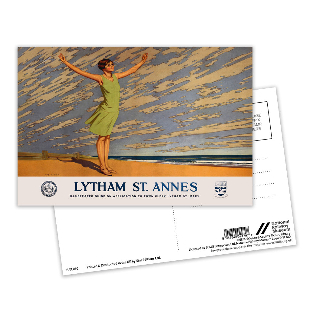 Lytham St Annes Postcard Pack of 8