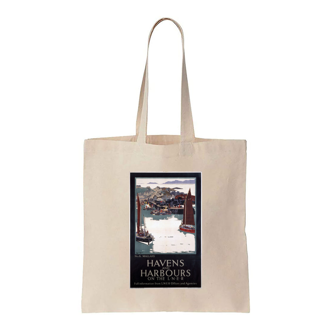 Havens and Harbours No 6 Mallaig - Canvas Tote Bag