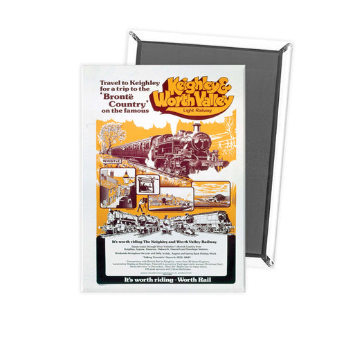 Keighley and Worth Valley Light Railway Fridge Magnet