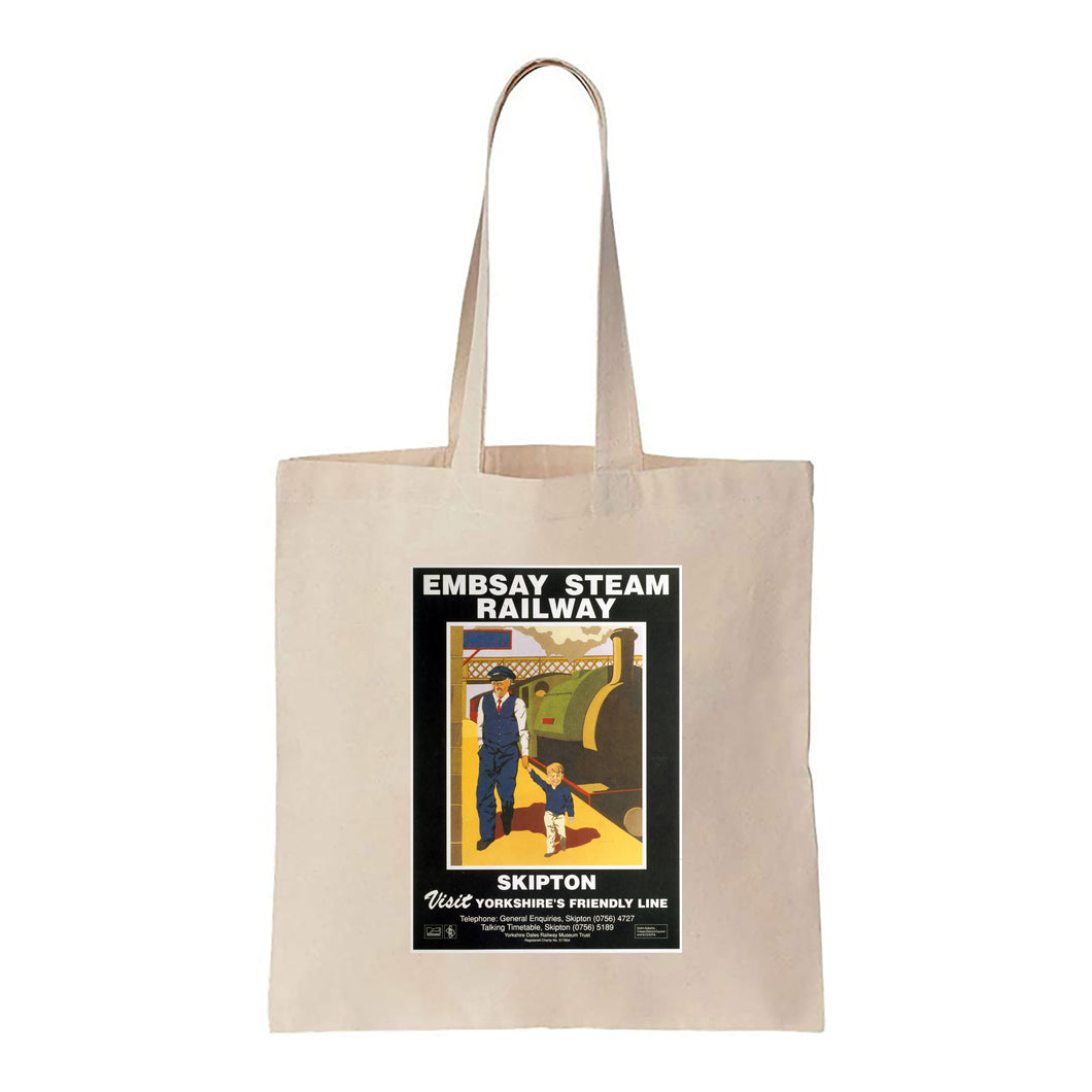 Embsay Steam Railway - Skipton - Canvas Tote Bag