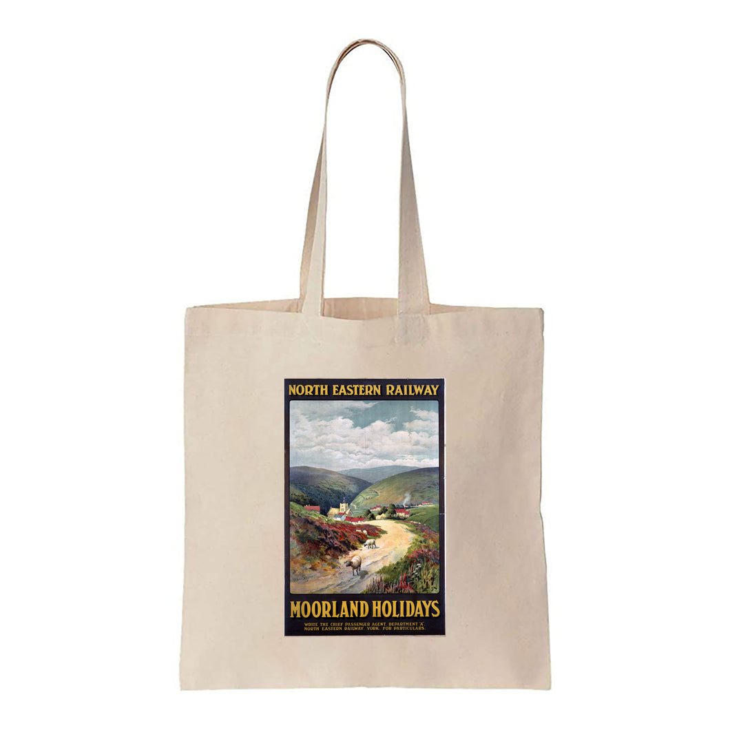 Moorland Holidays - NER - Canvas Tote Bag