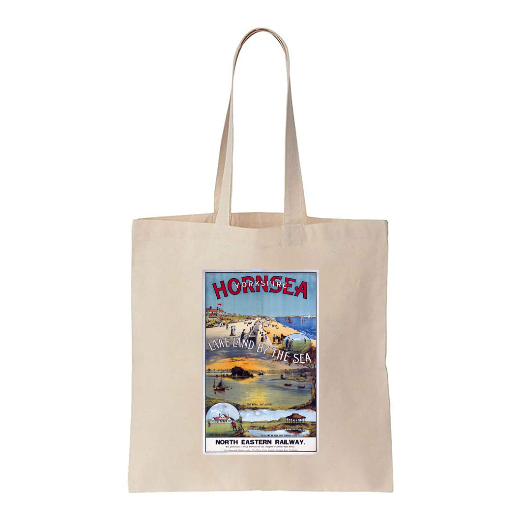Hornsea, Yorkshire - Lake land by the Sea - Canvas Tote Bag