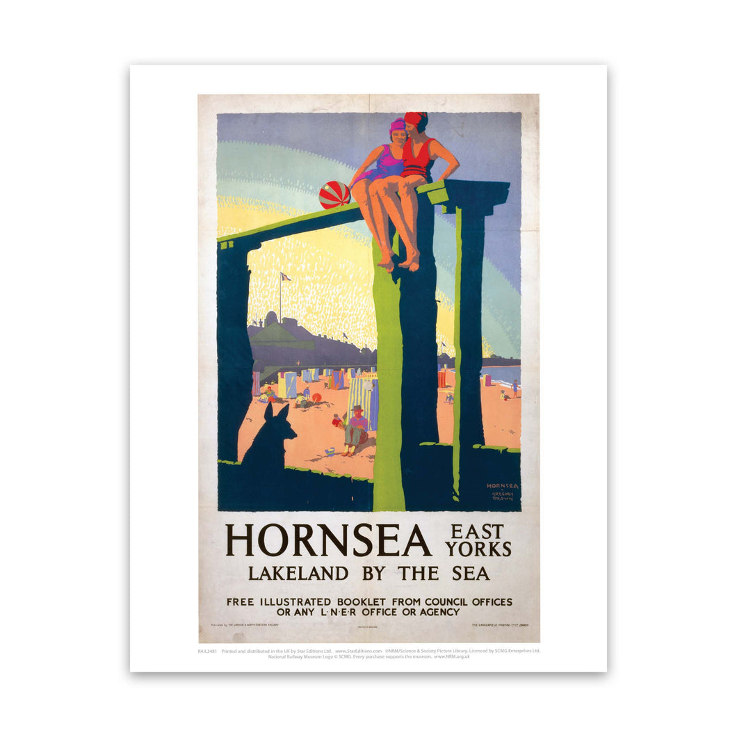 Hornsea, East Yorkshire - Lakeland by the Sea Art Print