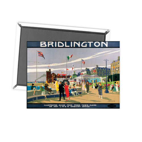Bridlington It's Quicker By Rail LNER Fridge Magnet