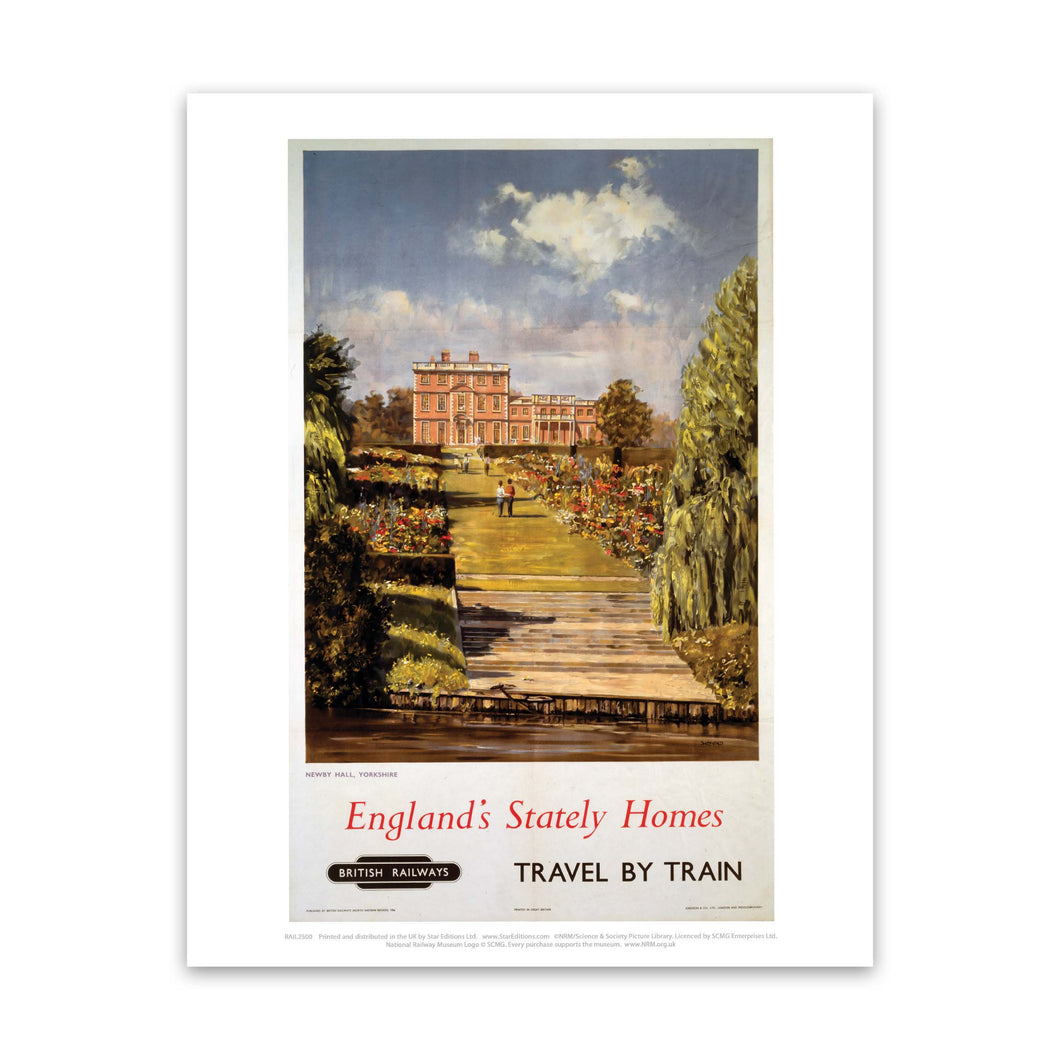 England's Stately Homes - Newby Hall, Yorkshire Art Print
