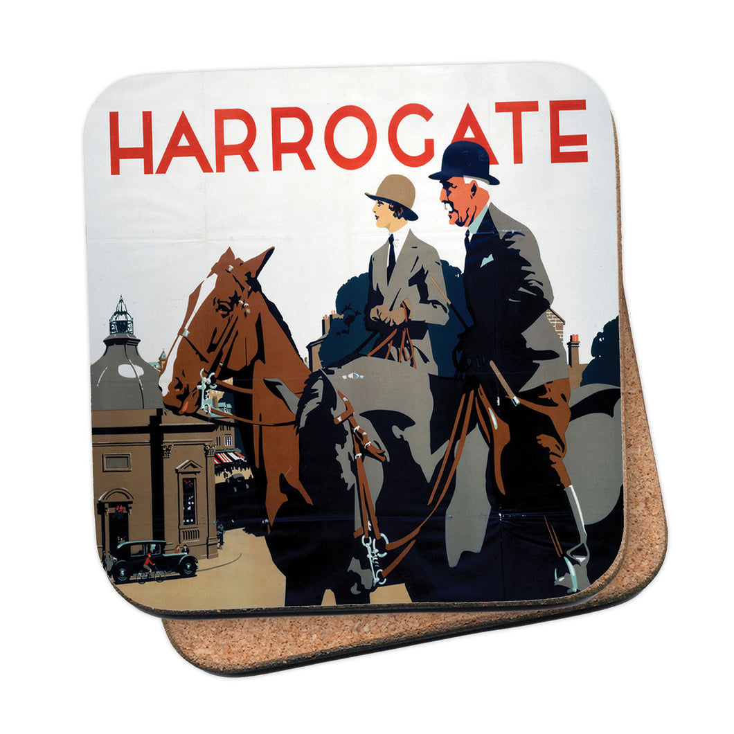 Harrogate, Couple on Horses Coaster