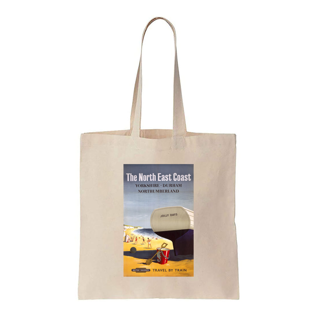 The North East Coast - Yorkshire, Durham, Northumberland - Canvas Tote Bag