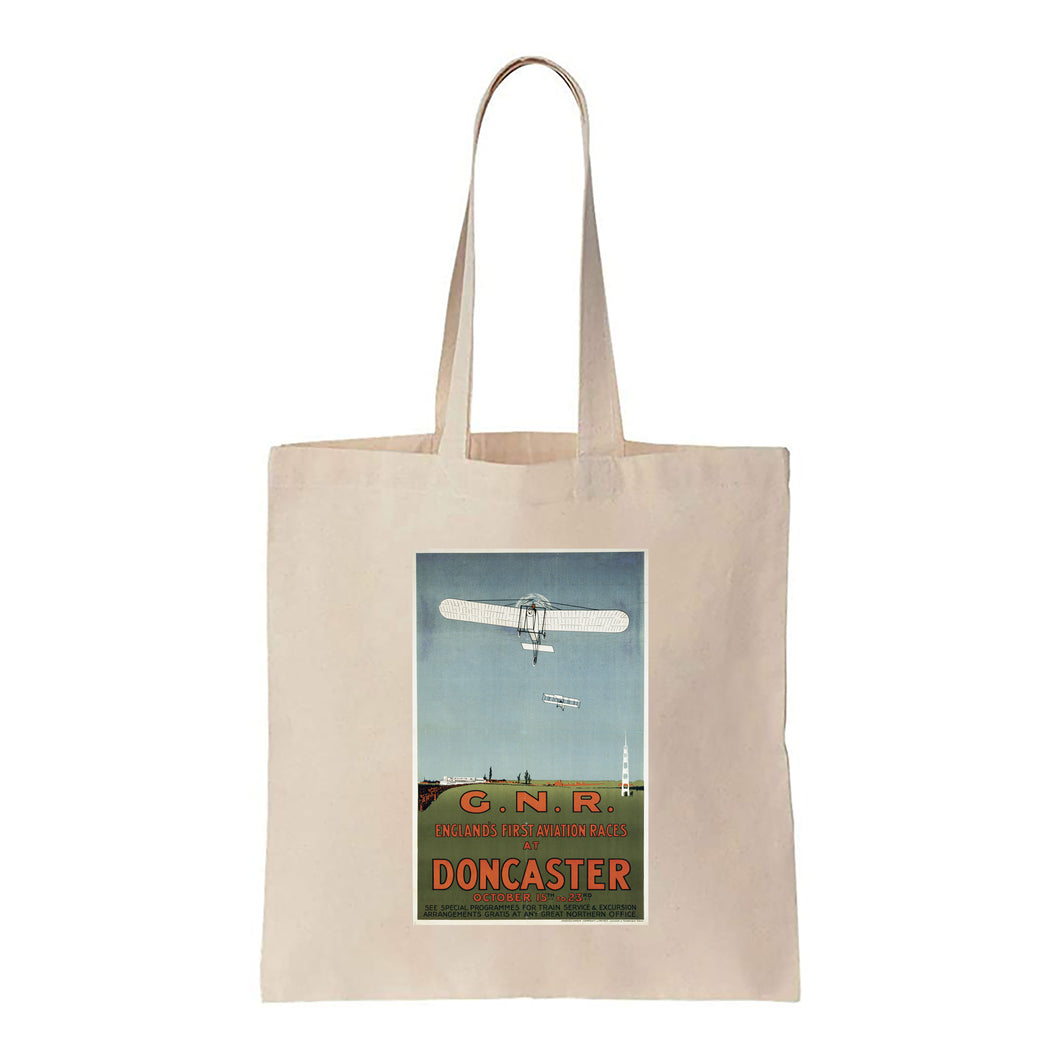 GNR Aviation Races at Doncaster - Canvas Tote Bag