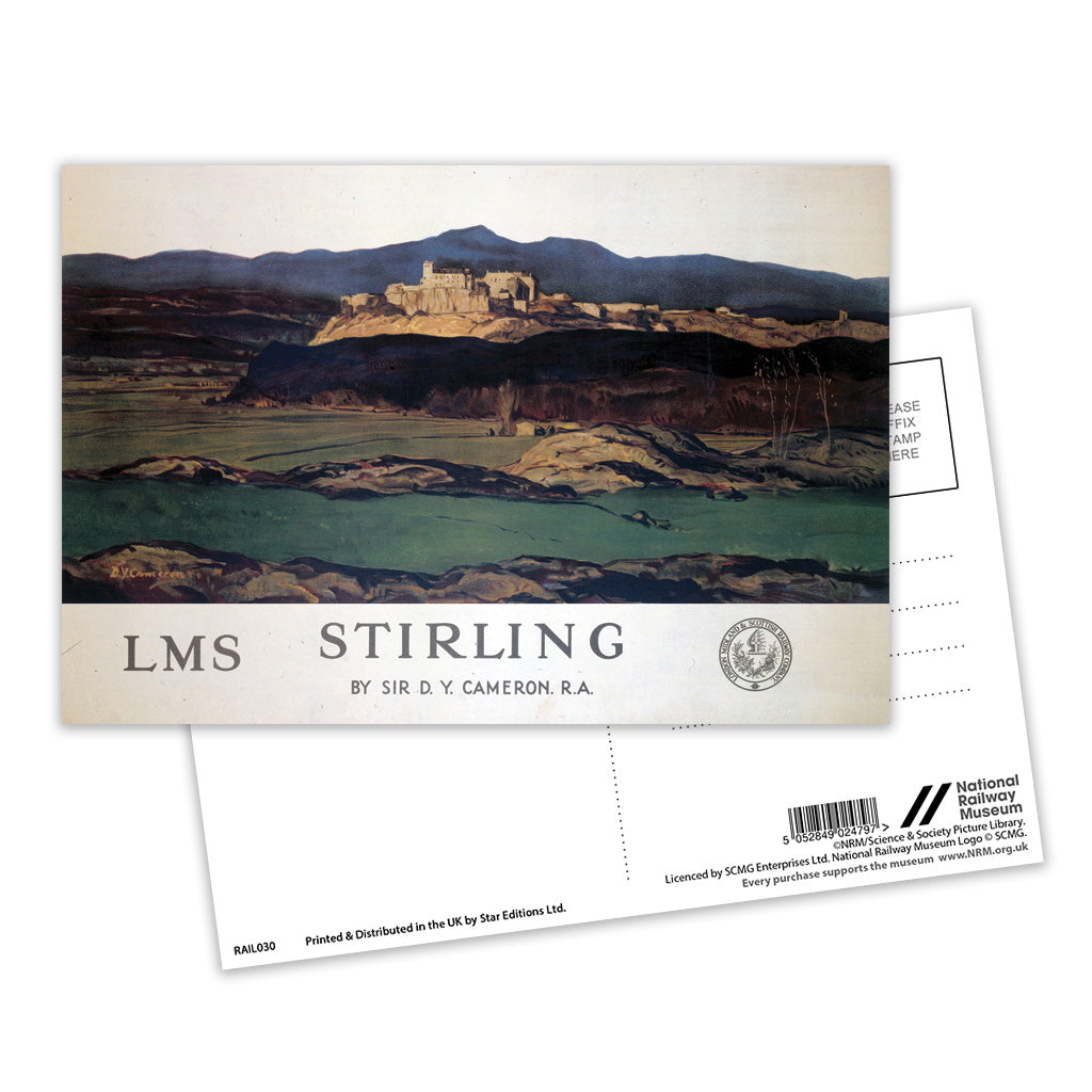 Stirling - Scotish Railway Company Postcard Pack of 8