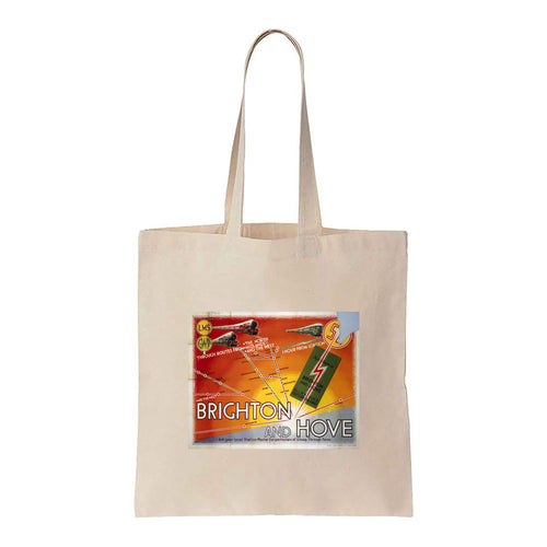 Brighton and Hove - Canvas Tote Bag