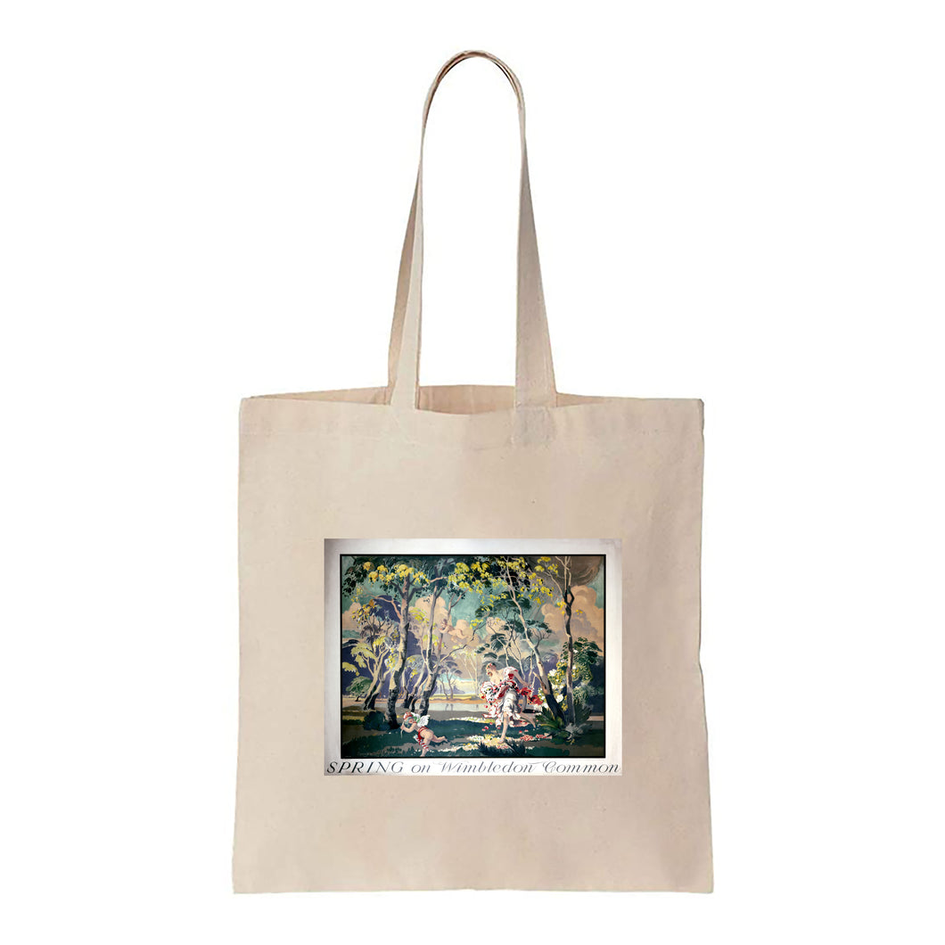 Spring on Wimbledon Common - Canvas Tote Bag