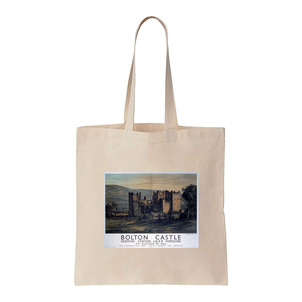 Bolton Castle, Yorkshire - Canvas Tote Bag