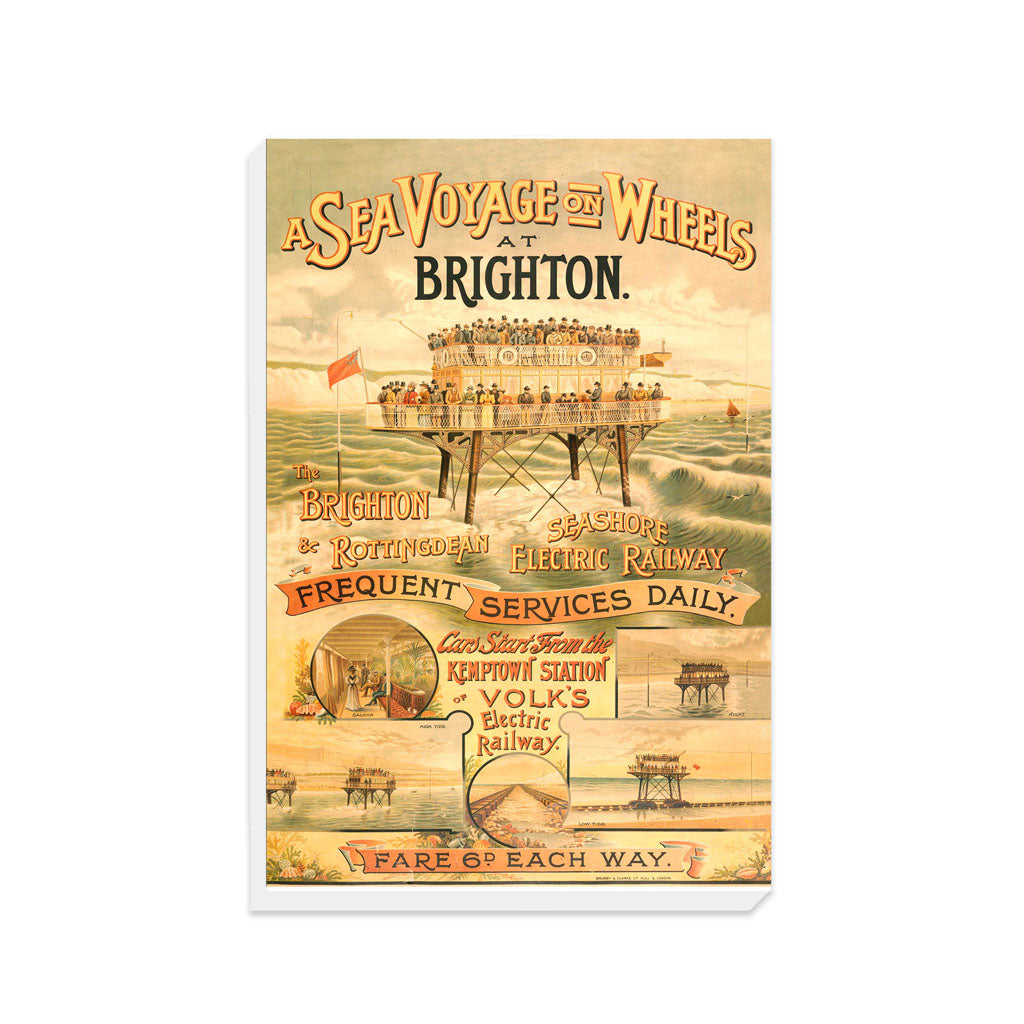 A Sea Voyage on Wheels at Brighton - Canvas