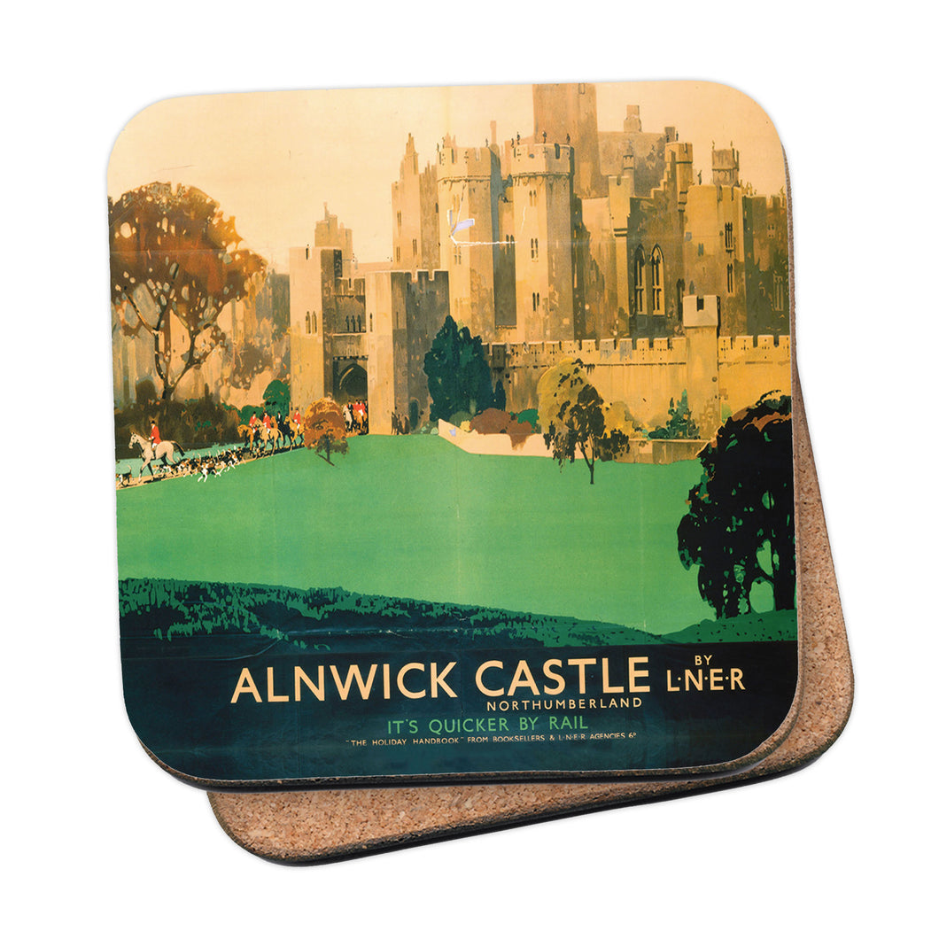 Alnwick Castle, Northumberland Coaster