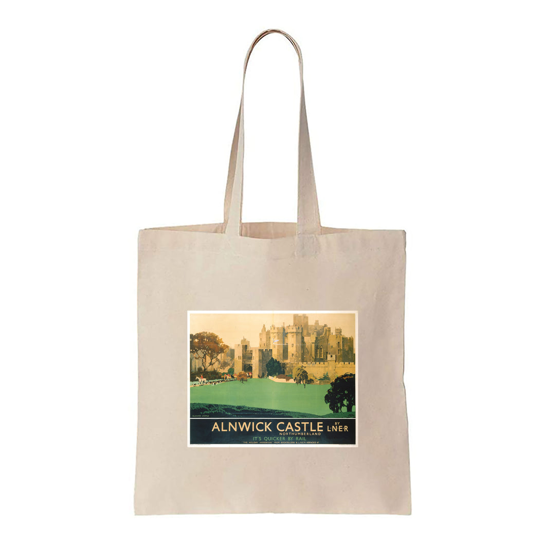 Alnwick Castle, Northumberland - Canvas Tote Bag