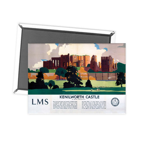 Kenilworth castle Fridge Magnet