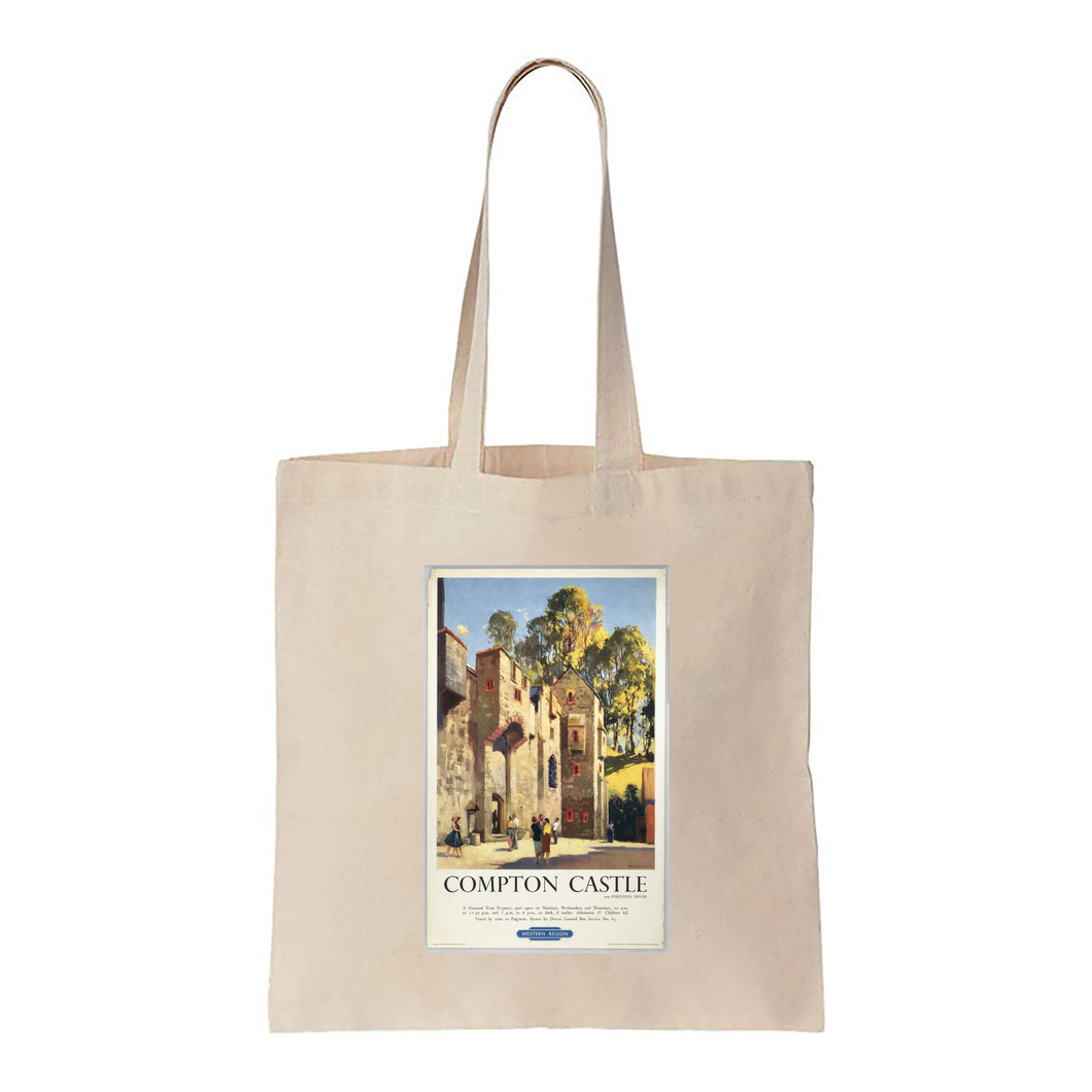 Compton Castle - Canvas Tote Bag