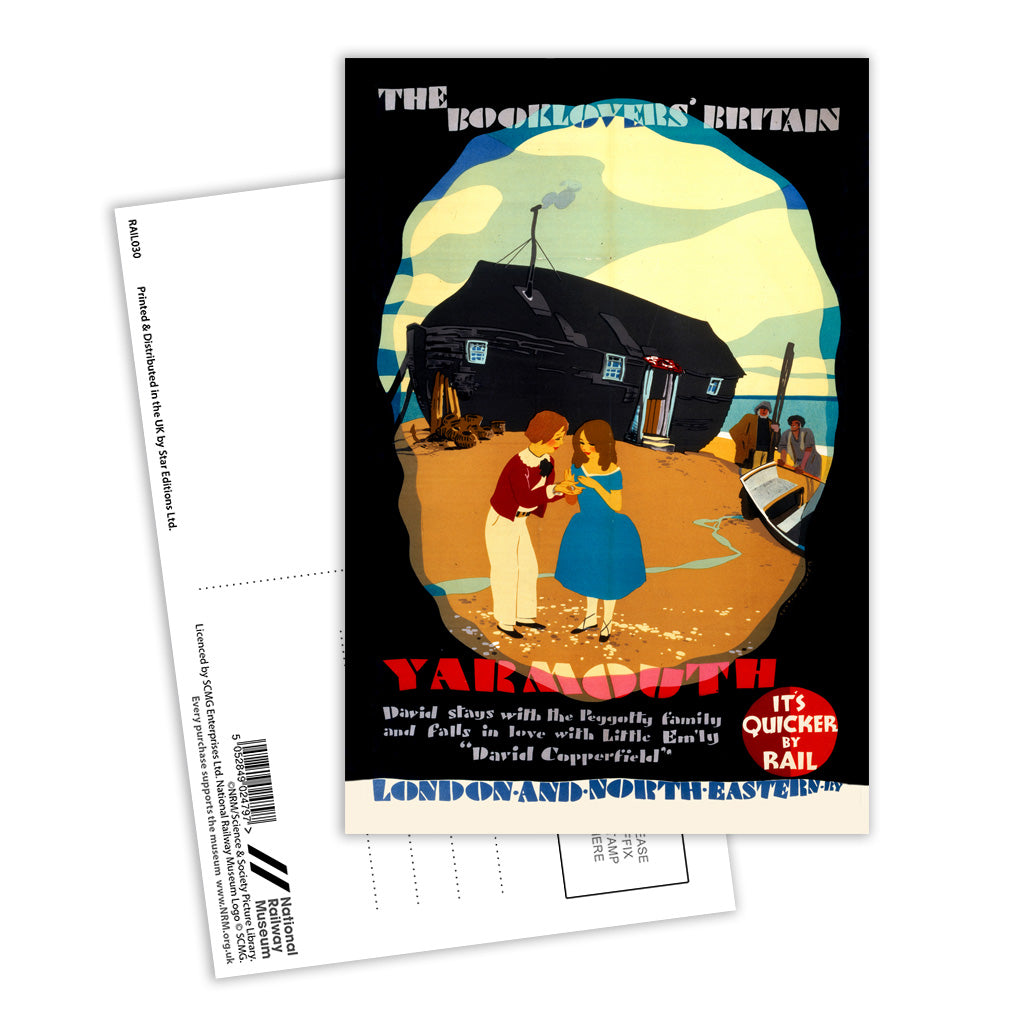 Yarmouth, The Booklovers Britain Postcard Pack of 8