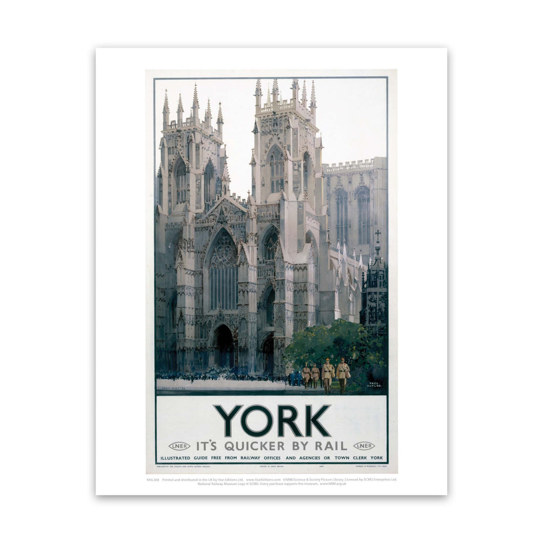 York Cathedral Art Print