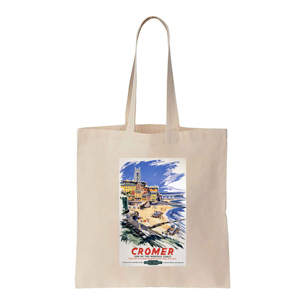 Cromer, Gem of the Norfolk Coast - Canvas Tote Bag