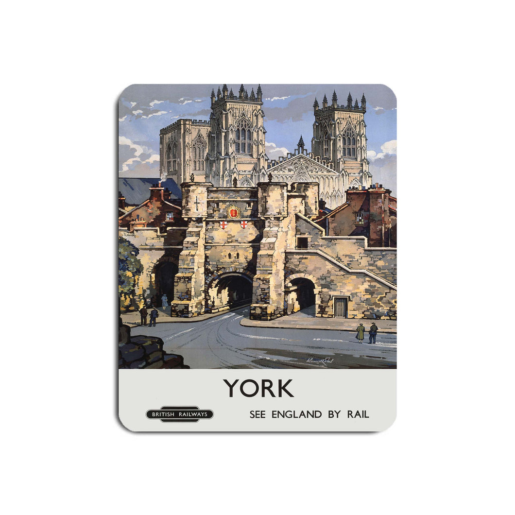 York, See England By Rail - Mouse Mat