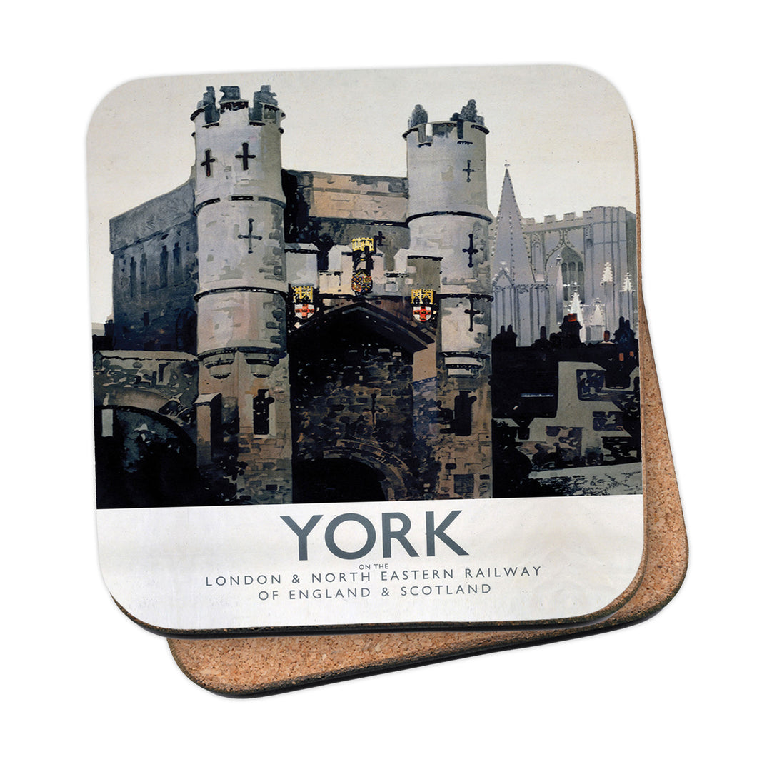 York, Monk Bar Coaster