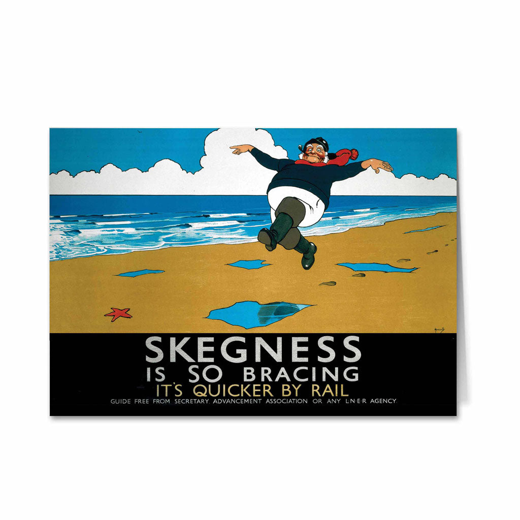 Skegness is So Bracing Greeting Card