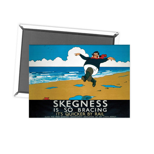 Skegness is so bracing 2 Fridge Magnet