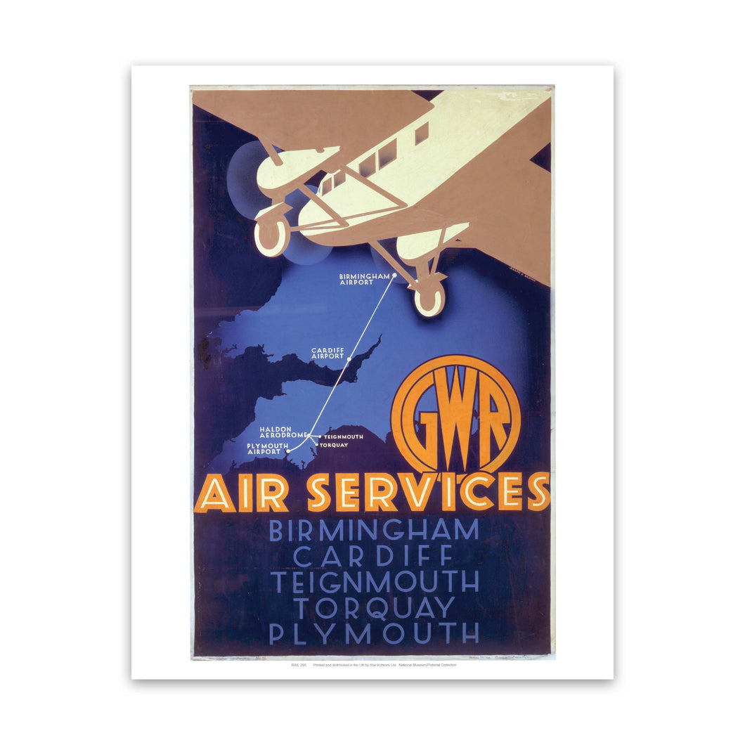 GWR Air Services Art Print