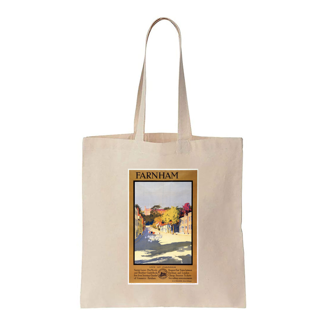 Live at Farnham - Canvas Tote Bag