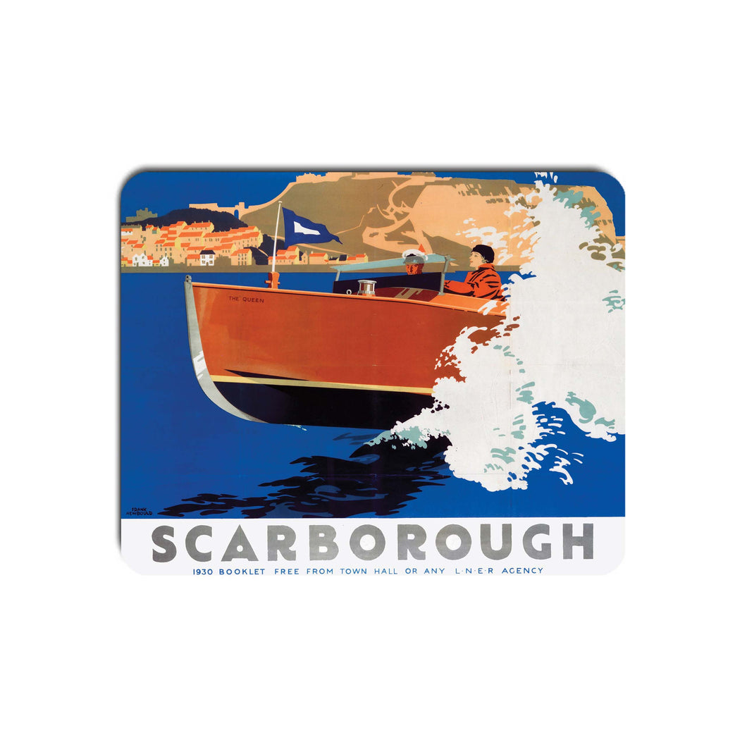 Scarborough - Speed Boat - Mouse Mat