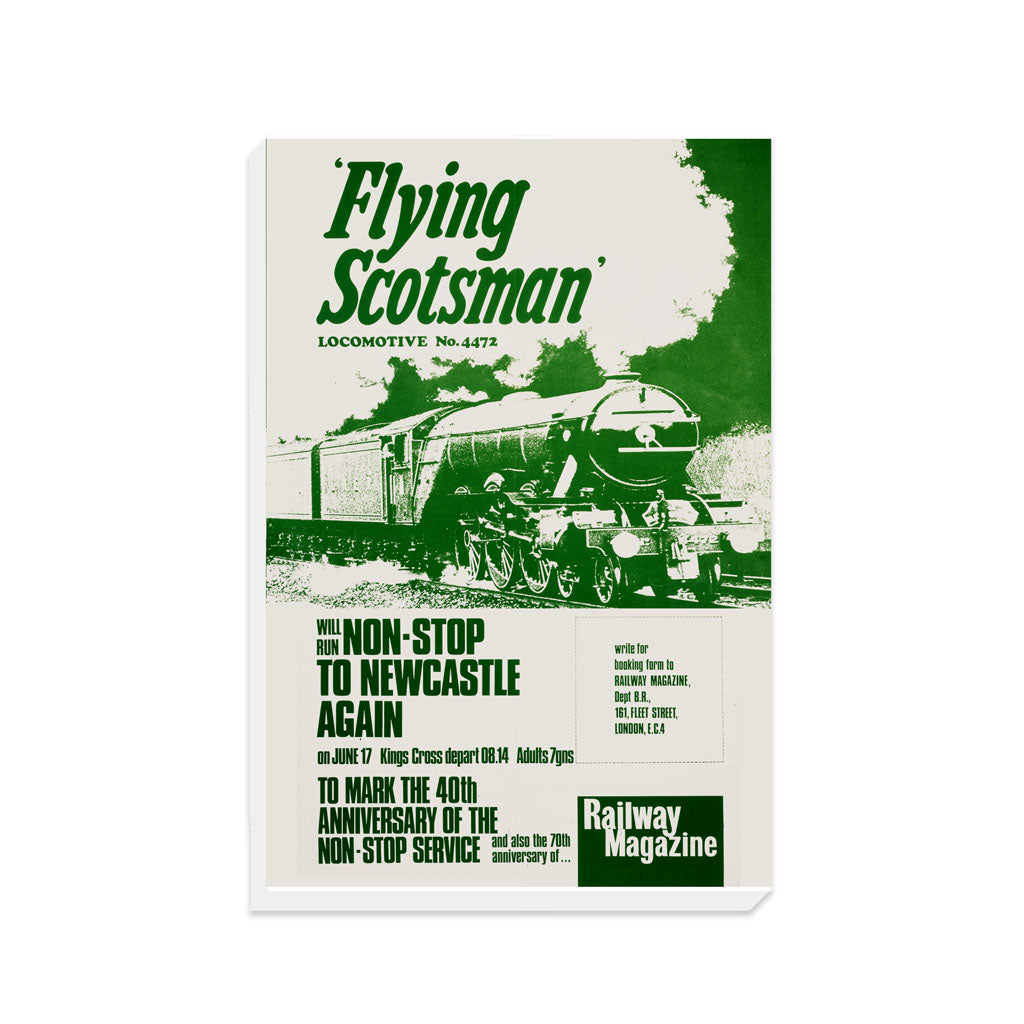 Flying Scotsman Locomotive - Canvas