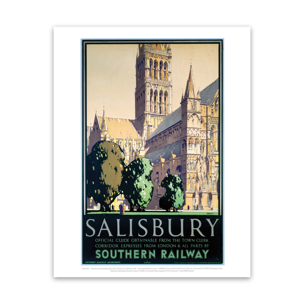 Salisbury Cathedral Art Print
