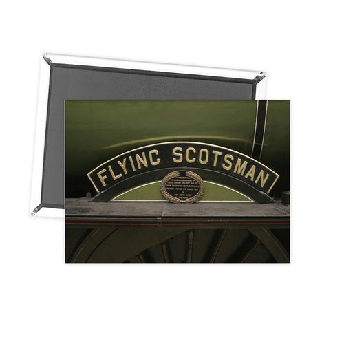Flying Scotsman Sign Fridge Magnet