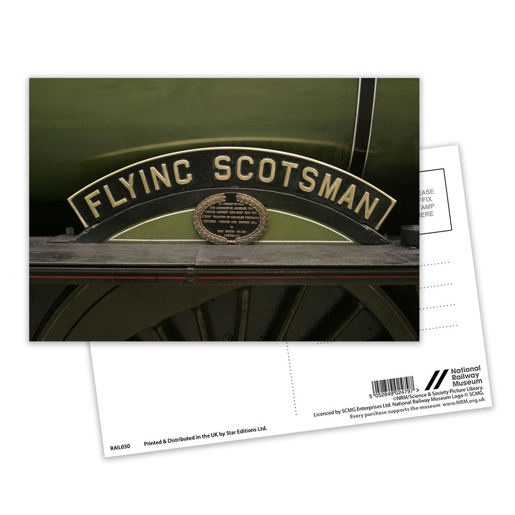 Flying Scotsman Postcard Pack of 8