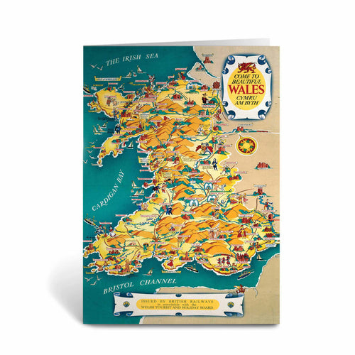 Come to Beautiful Wales Greeting Card
