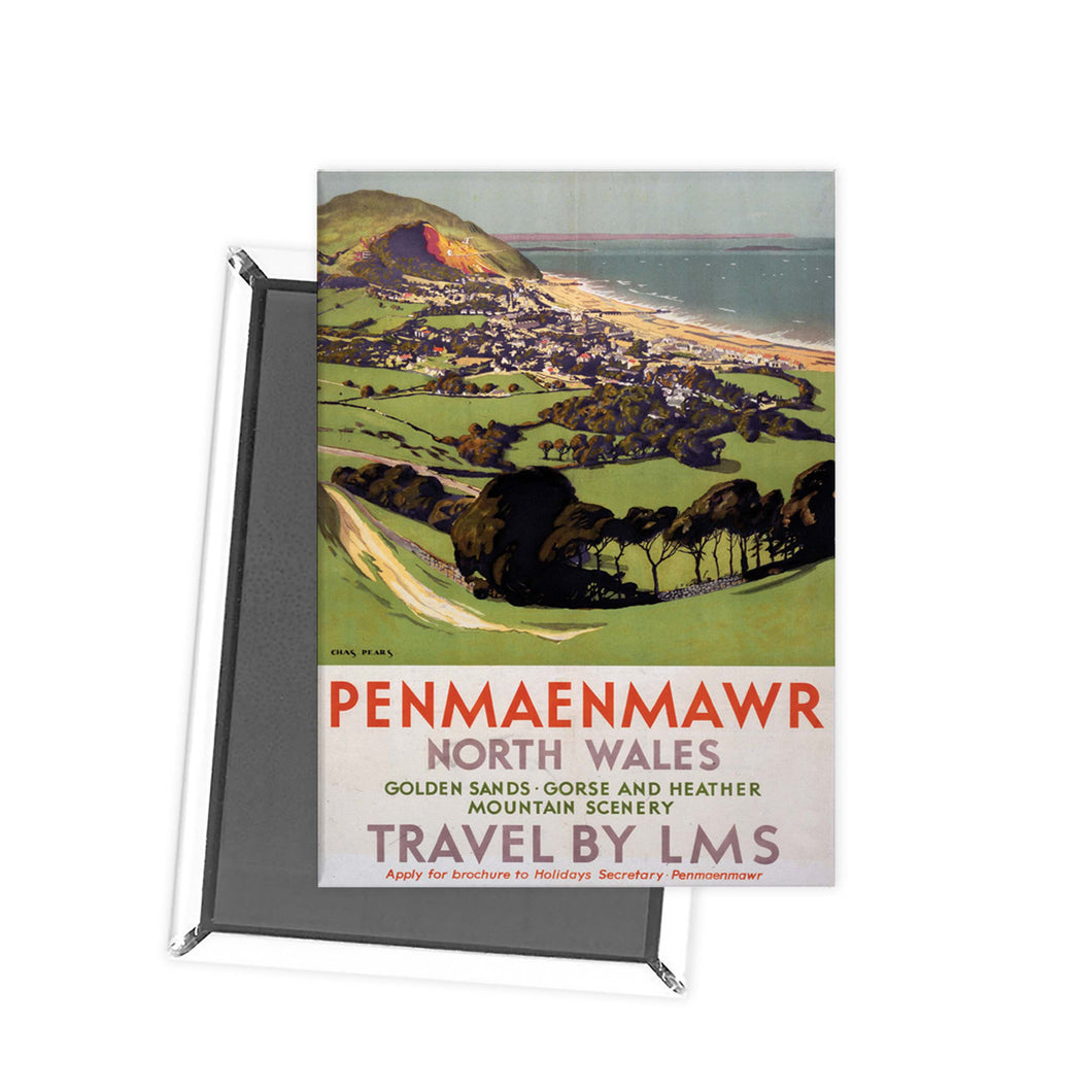 Penmaenmawr, North Wales Fridge Magnet