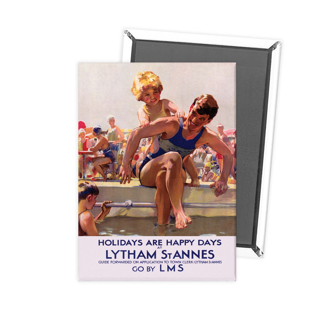 Lytham St Annes LMS Fridge Magnet