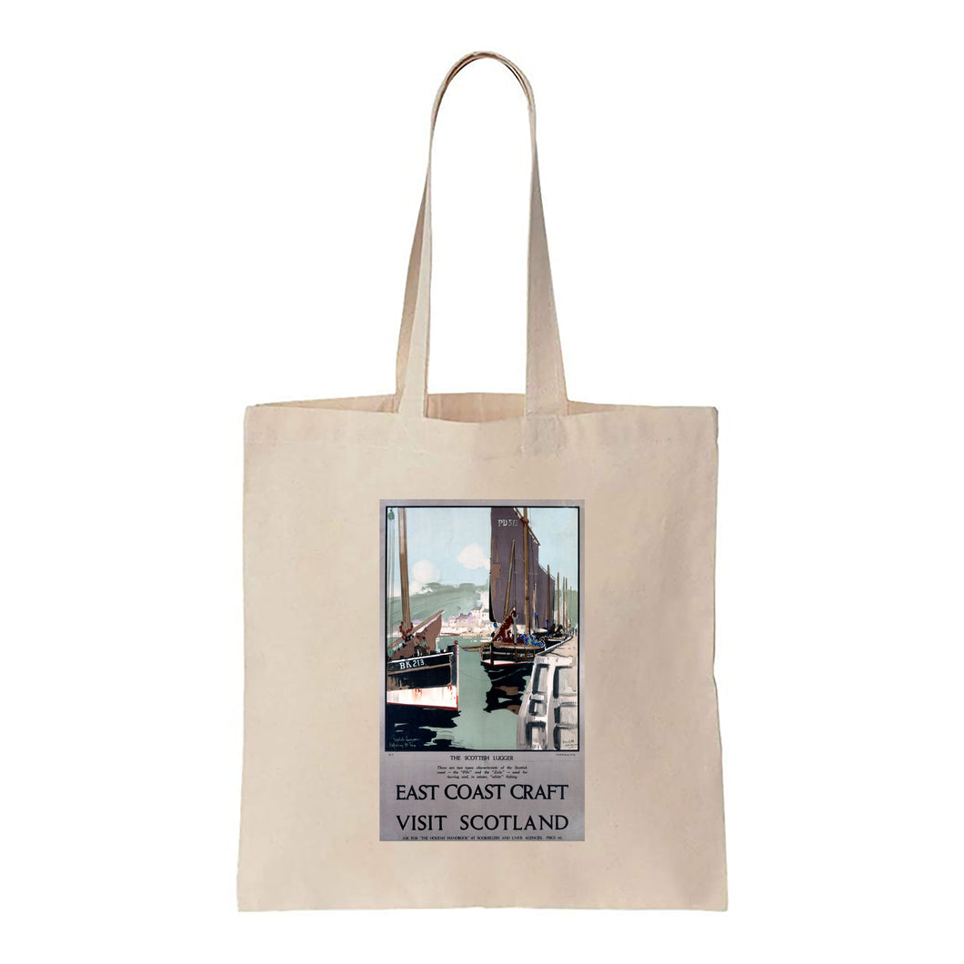 East Coast Craft - Visit Scotland - Canvas Tote Bag