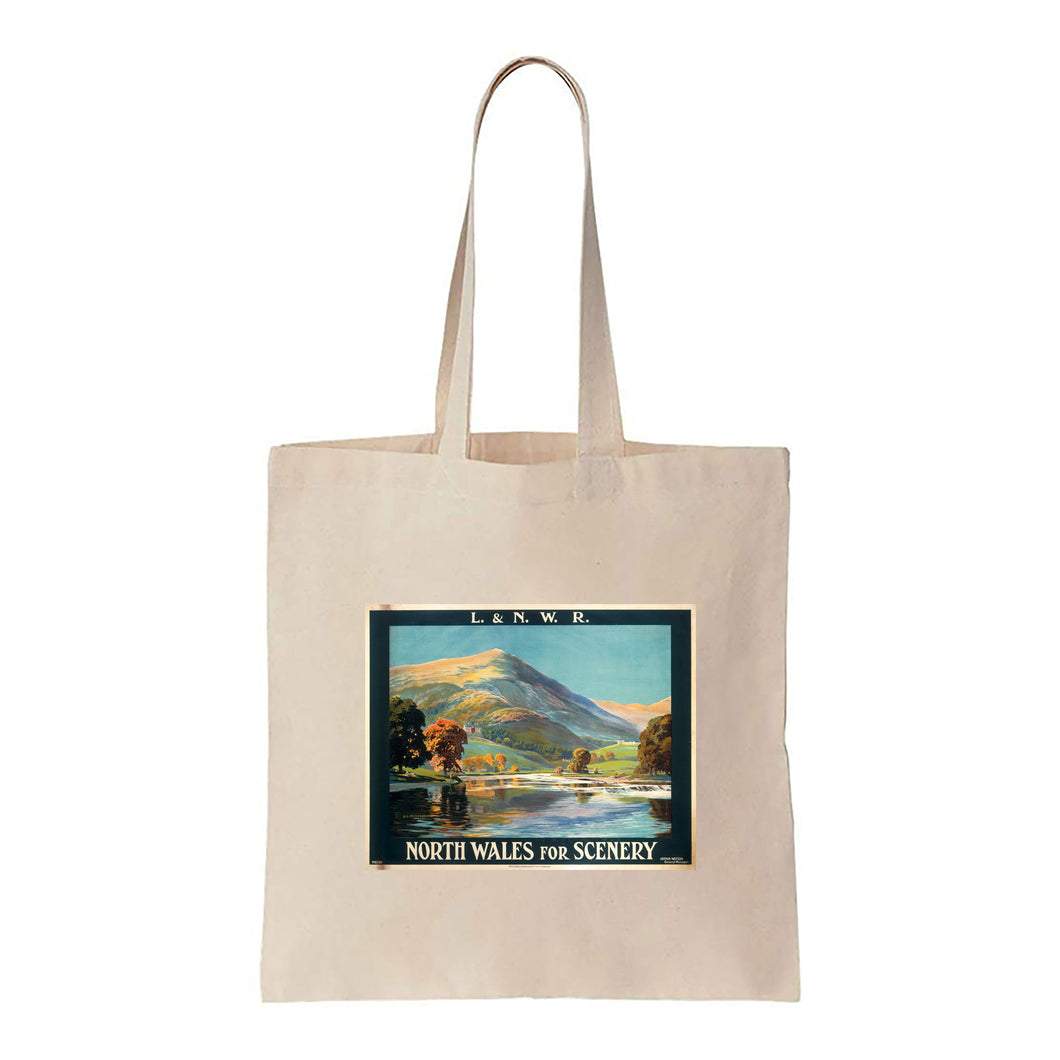 North Wales for Scenery - Canvas Tote Bag
