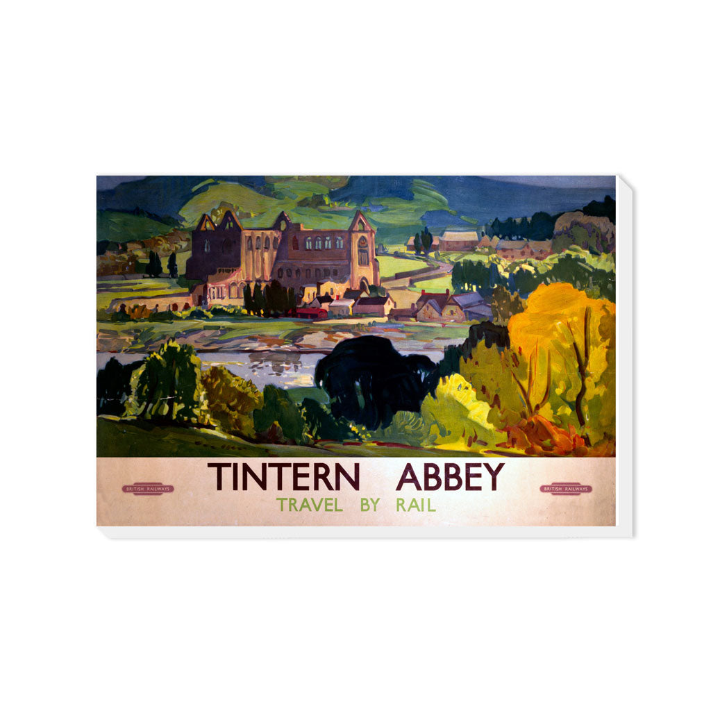 Tintern Abbey, Travel By Rail - Canvas